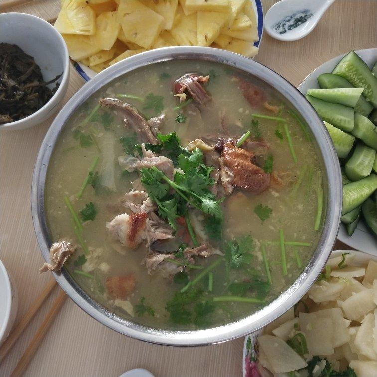鸭架汤