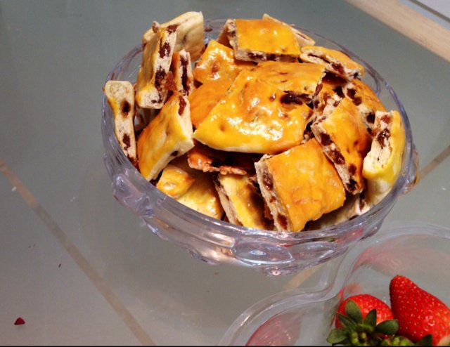 葡萄干夹心饼干