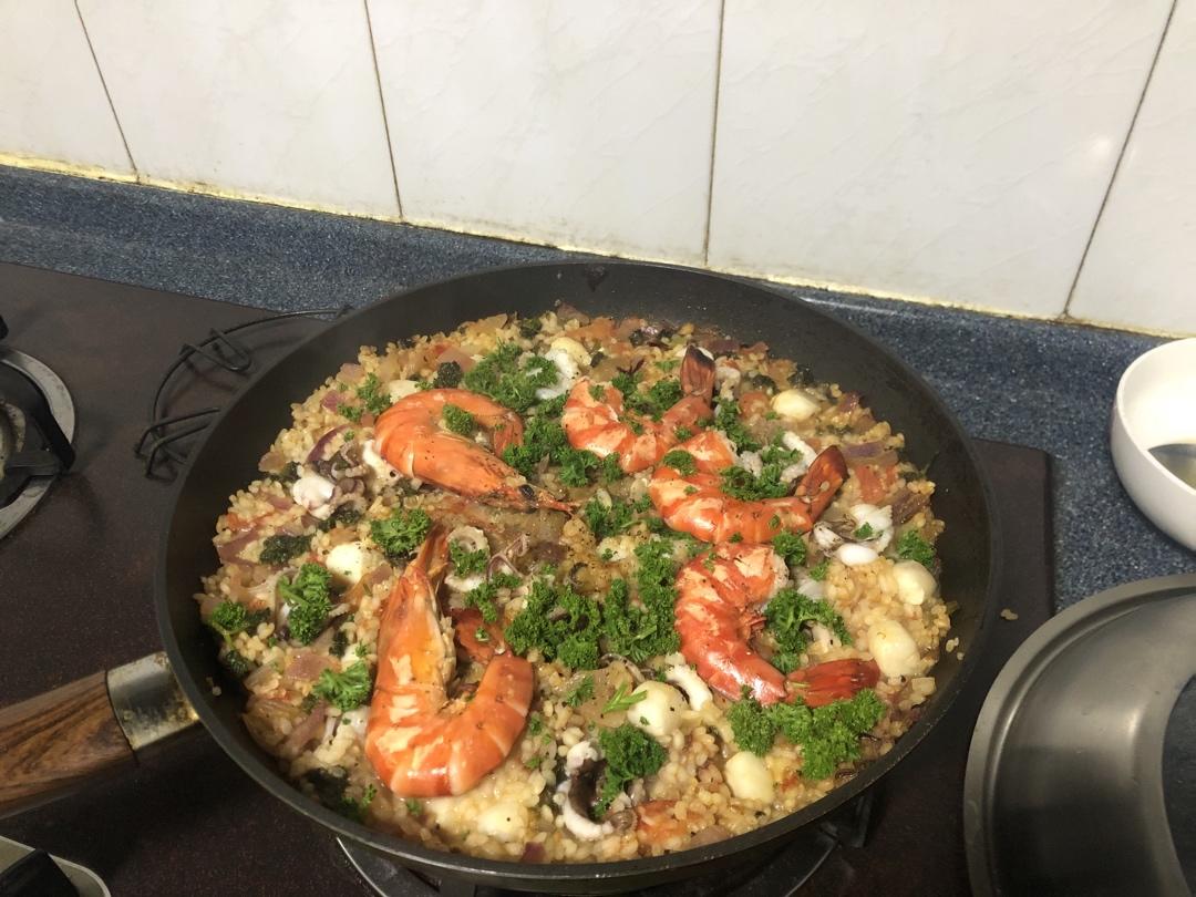 【曼食慢语】Seafood Paella 西班牙海鲜饭