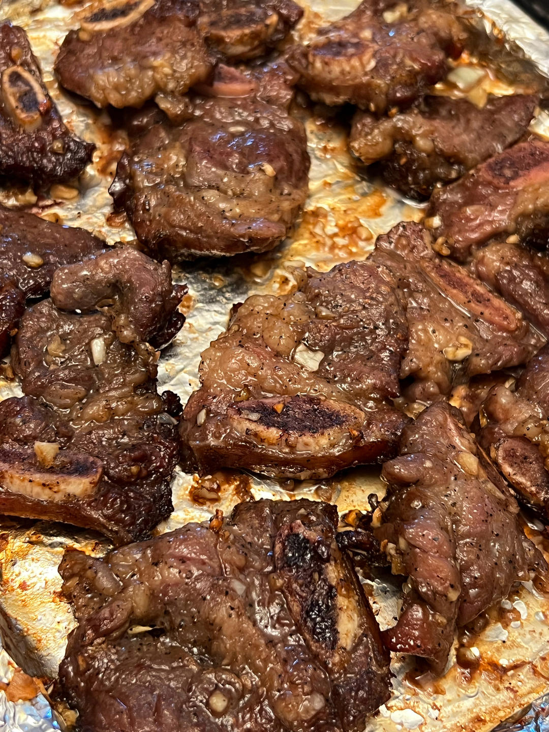 空气炸锅版十分钟黑椒牛仔骨