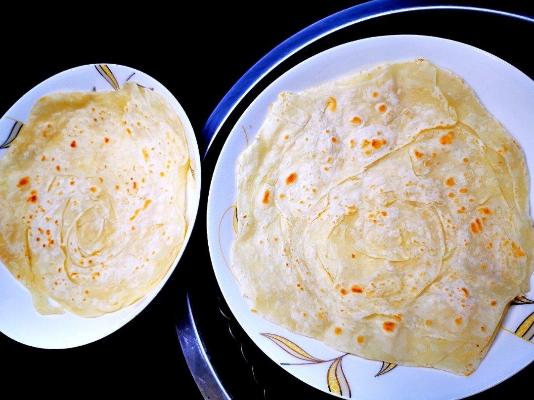 饺子皮葱油饼/手抓饼【饺子皮再利用