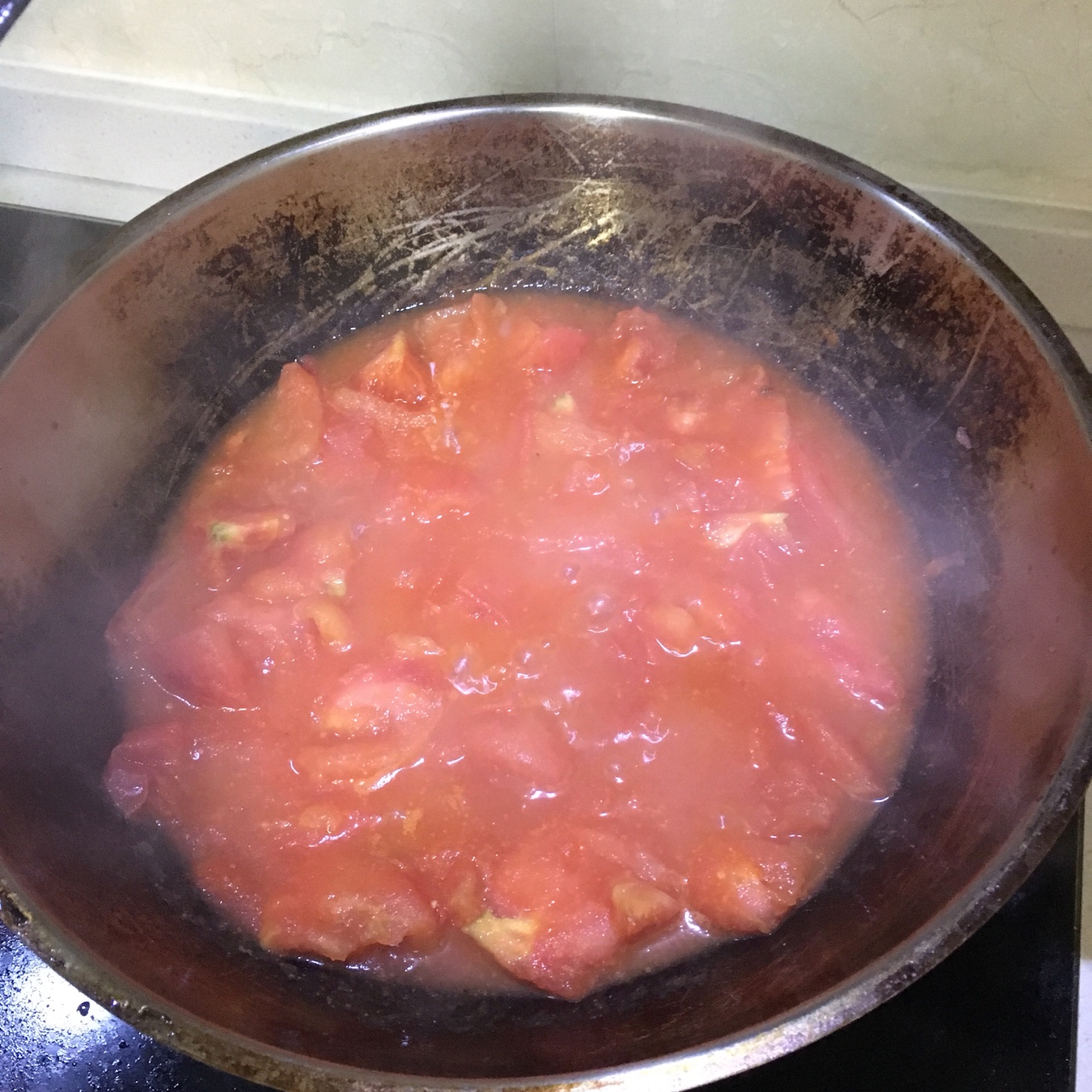 六个番茄牛尾汤的做法 步骤4