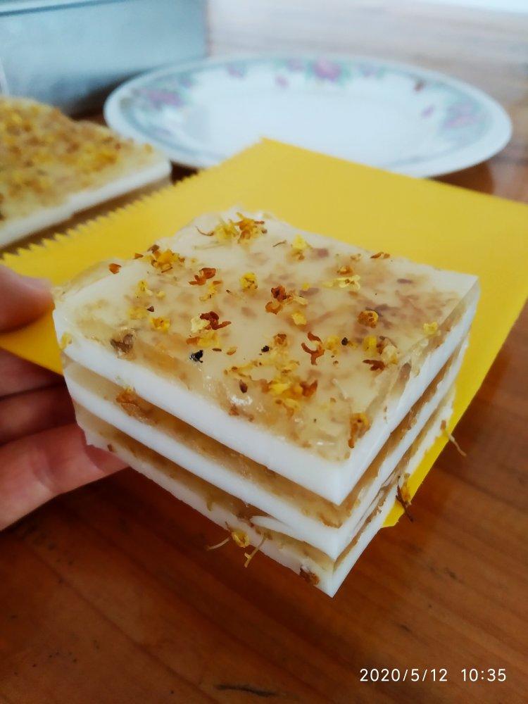 椰汁桂花糕