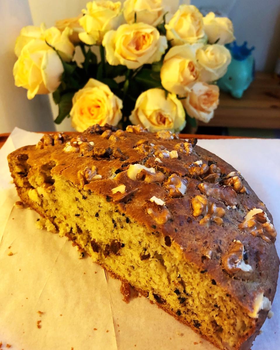 香蕉核桃蛋糕（低油少糖健康版）