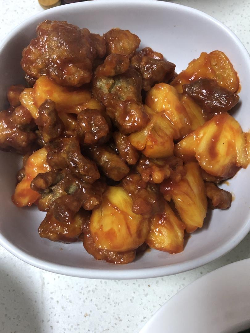 菠萝咕咾肉