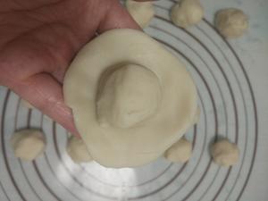 蛋黄酥-全部材料纯手工的做法 步骤6
