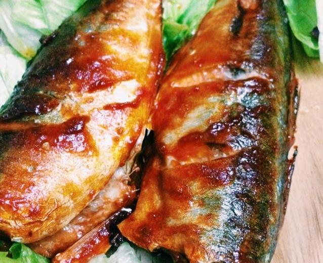 韩式辣酱烤青鱼的做法