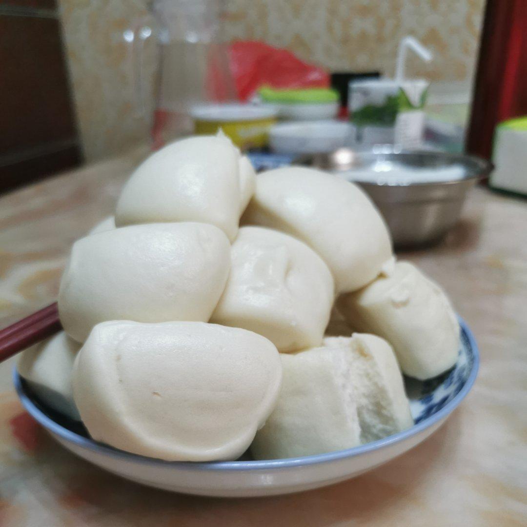 绵软牛奶馒头