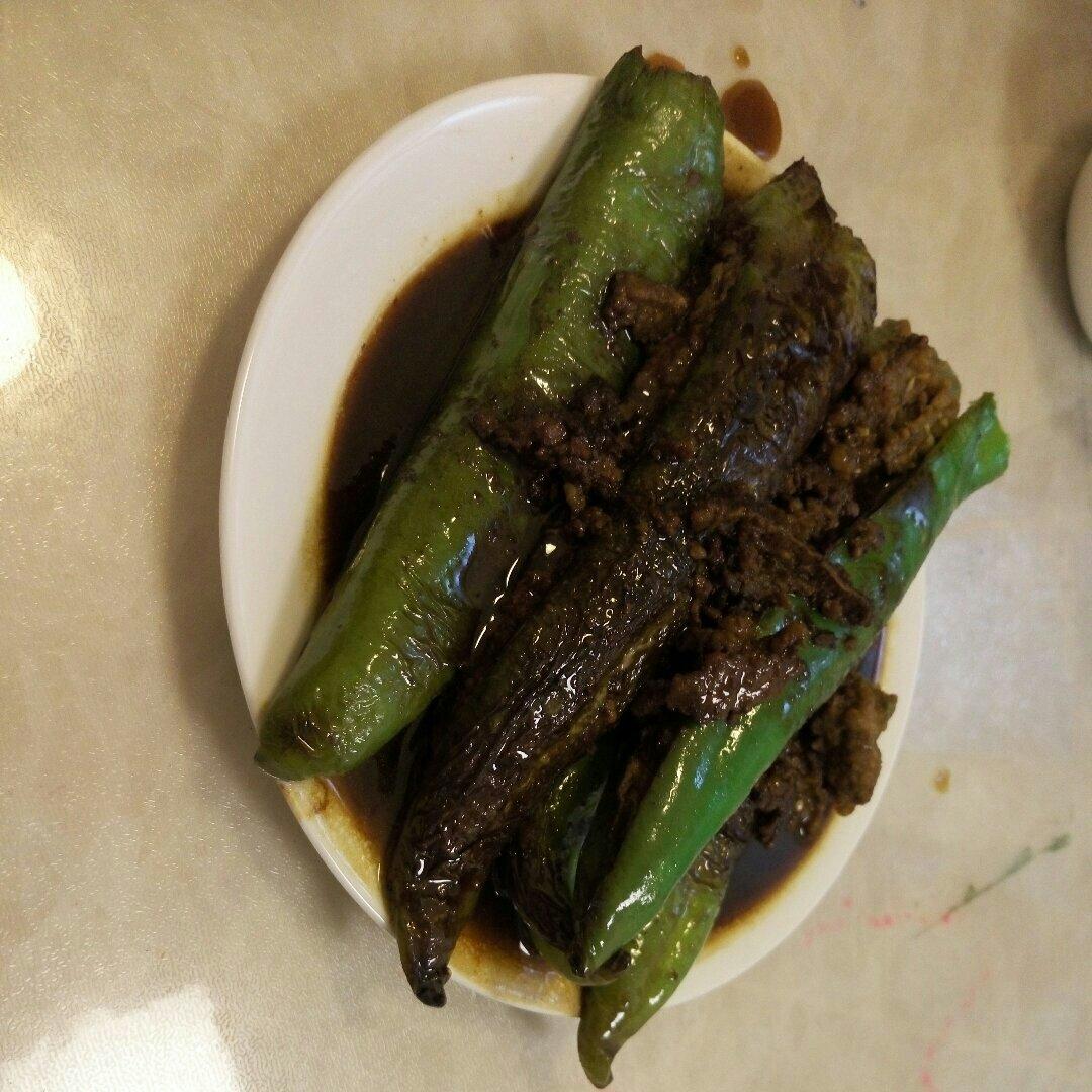 下饭菜肴--青椒酿肉