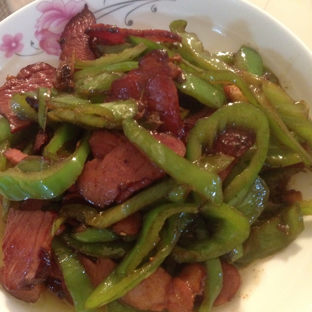 青椒炒腊肉
