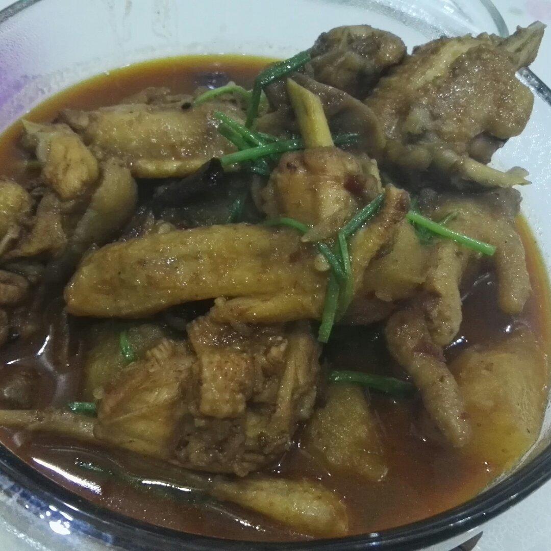 土豆焖鸡