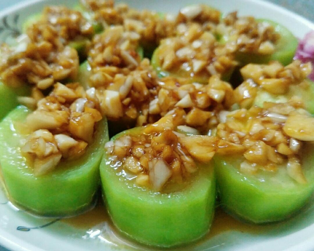 蒜蓉丝瓜🌵(一看就会，做法超简单)