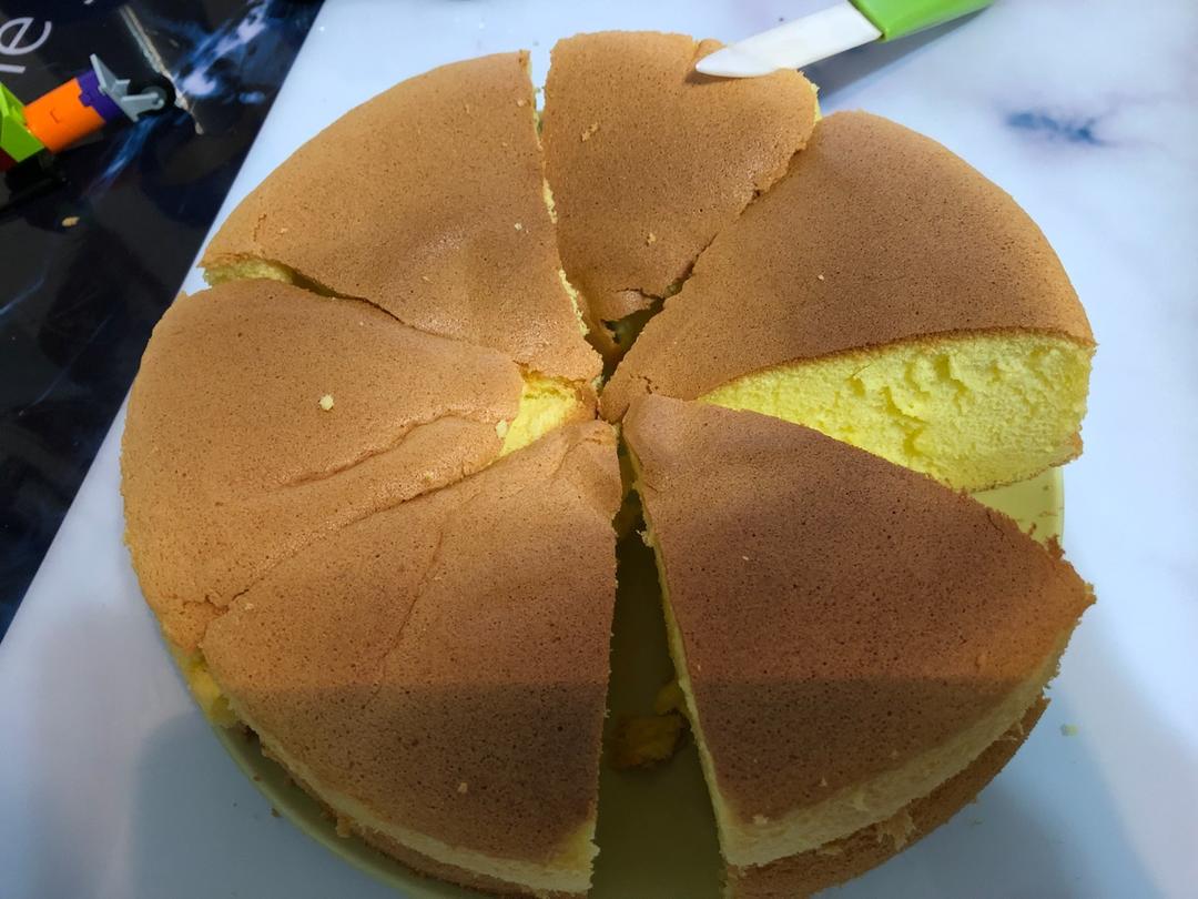 视频菜谱:原味戚风蛋糕8寸戚风蛋糕不裂