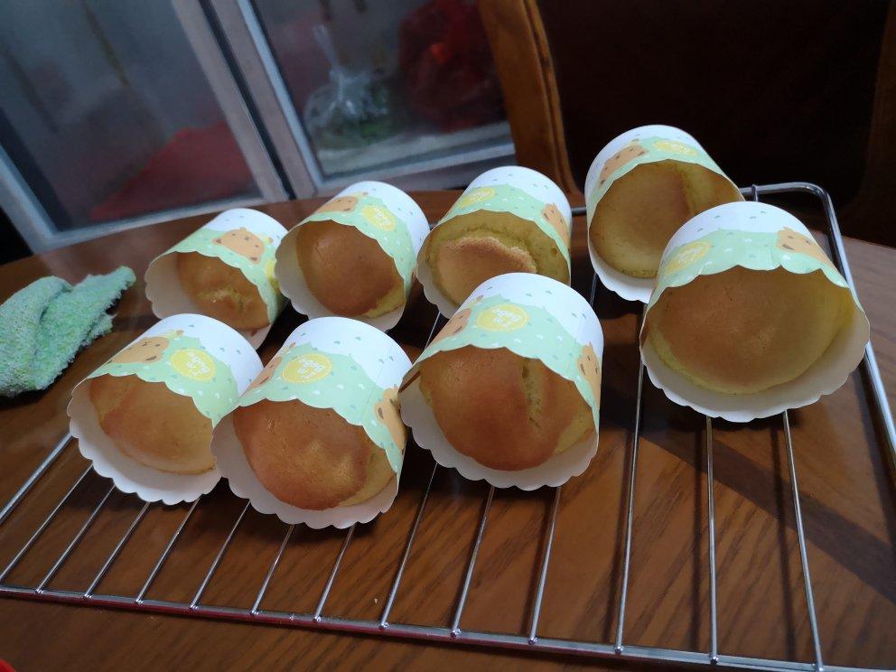 纸杯蛋糕 8寸戚风蛋糕的量