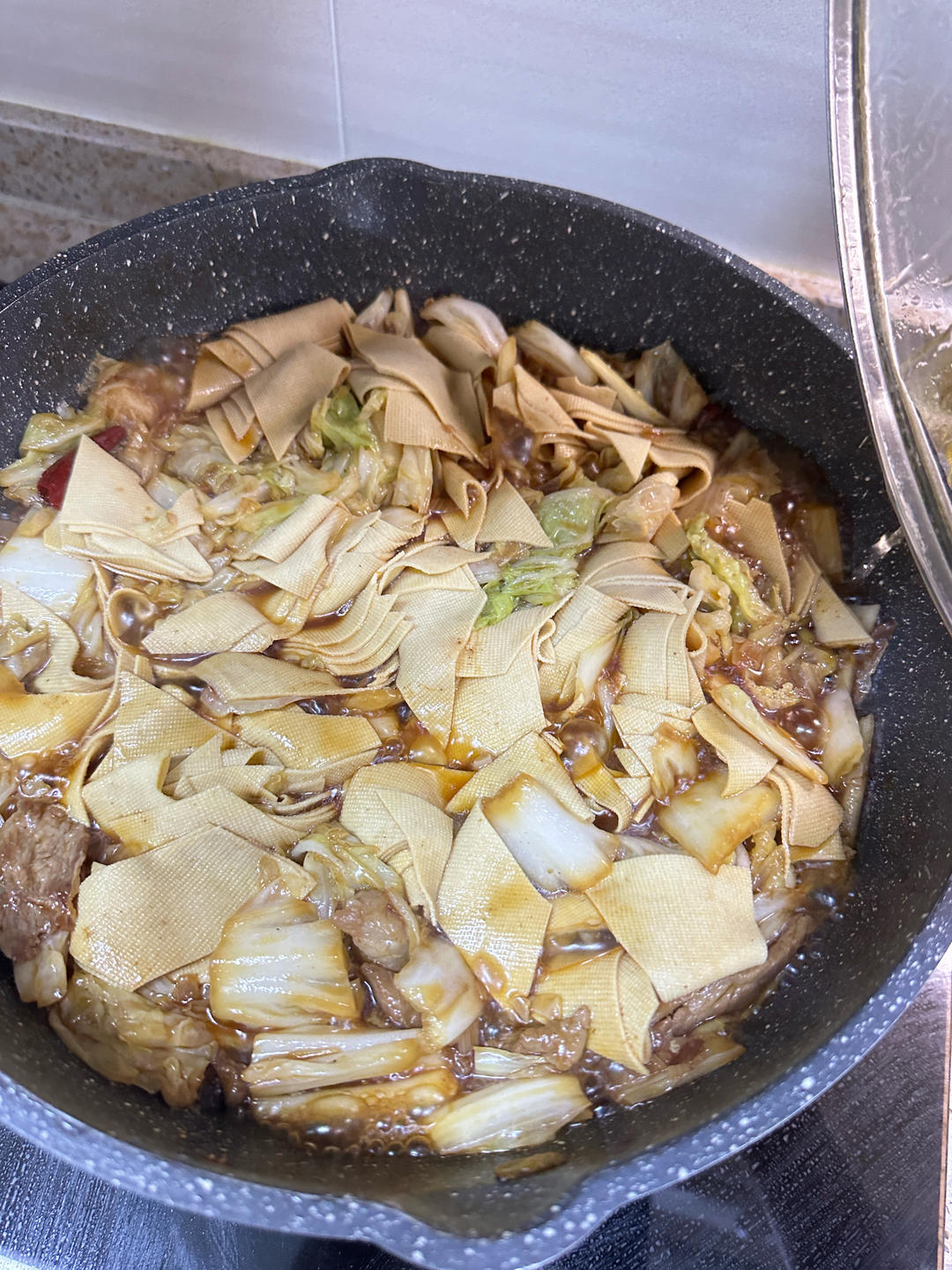 冬季最爱的家常菜！大白菜炖大豆腐或干豆腐