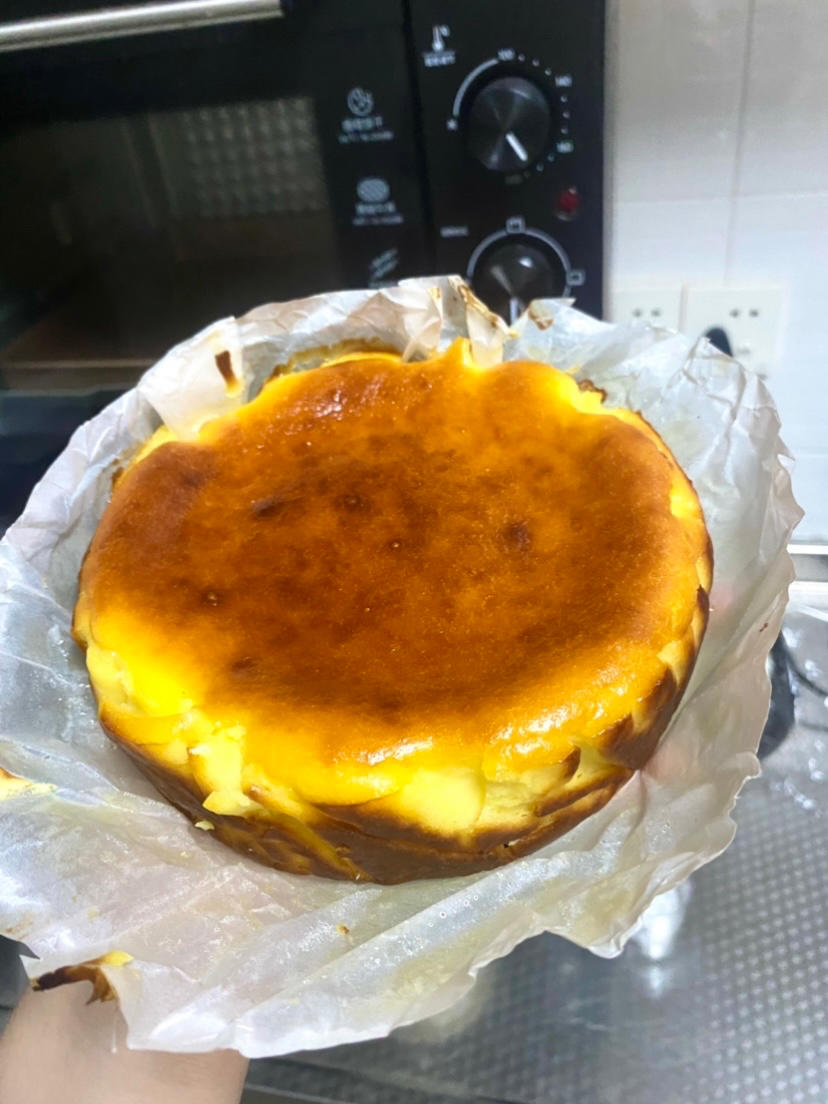 巴斯克芝士蛋糕『最简单的蛋糕』零失败🔥芝士控