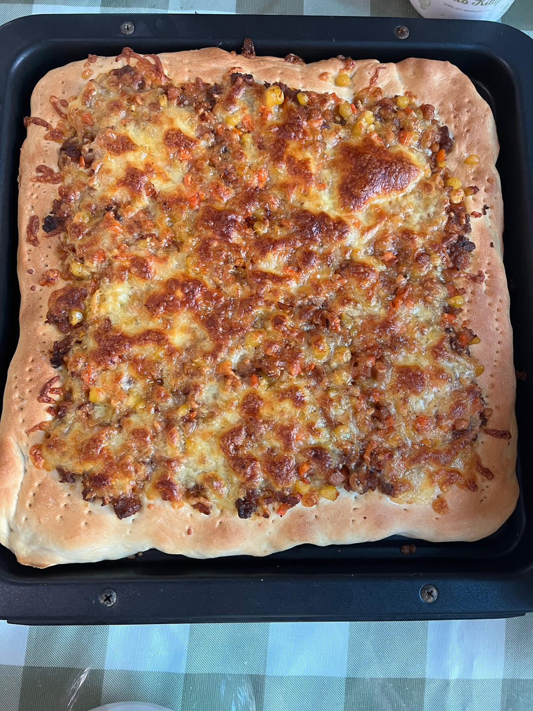 儿子说比BSK好吃的披萨（含披萨酱、饼底做法）