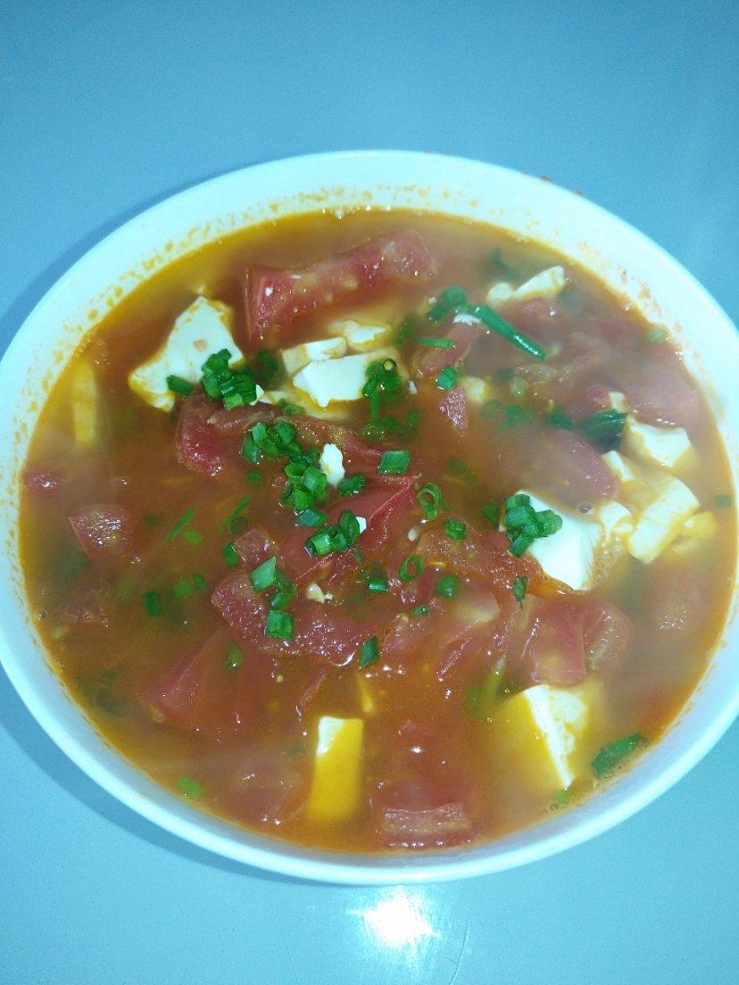 番茄豆腐汤