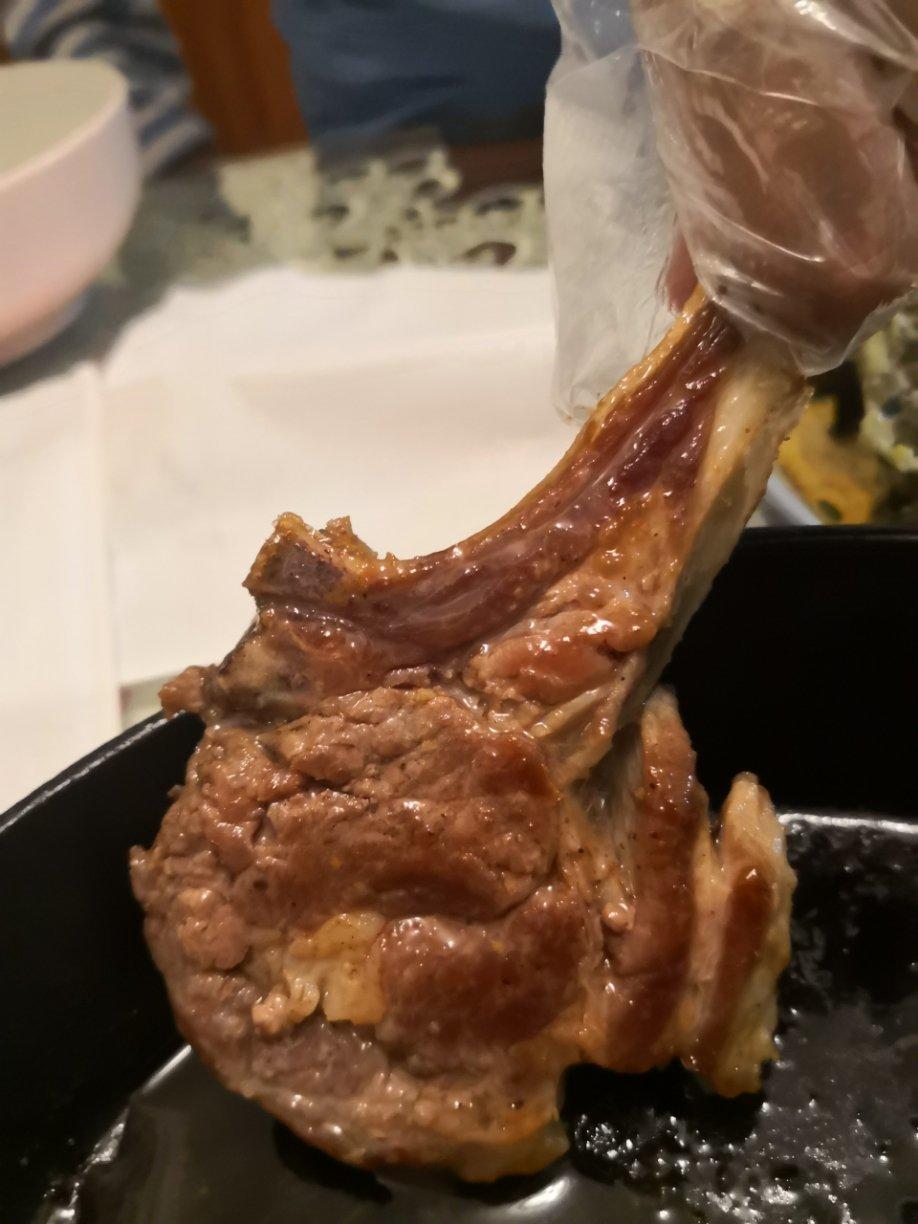 香煎小羊排
