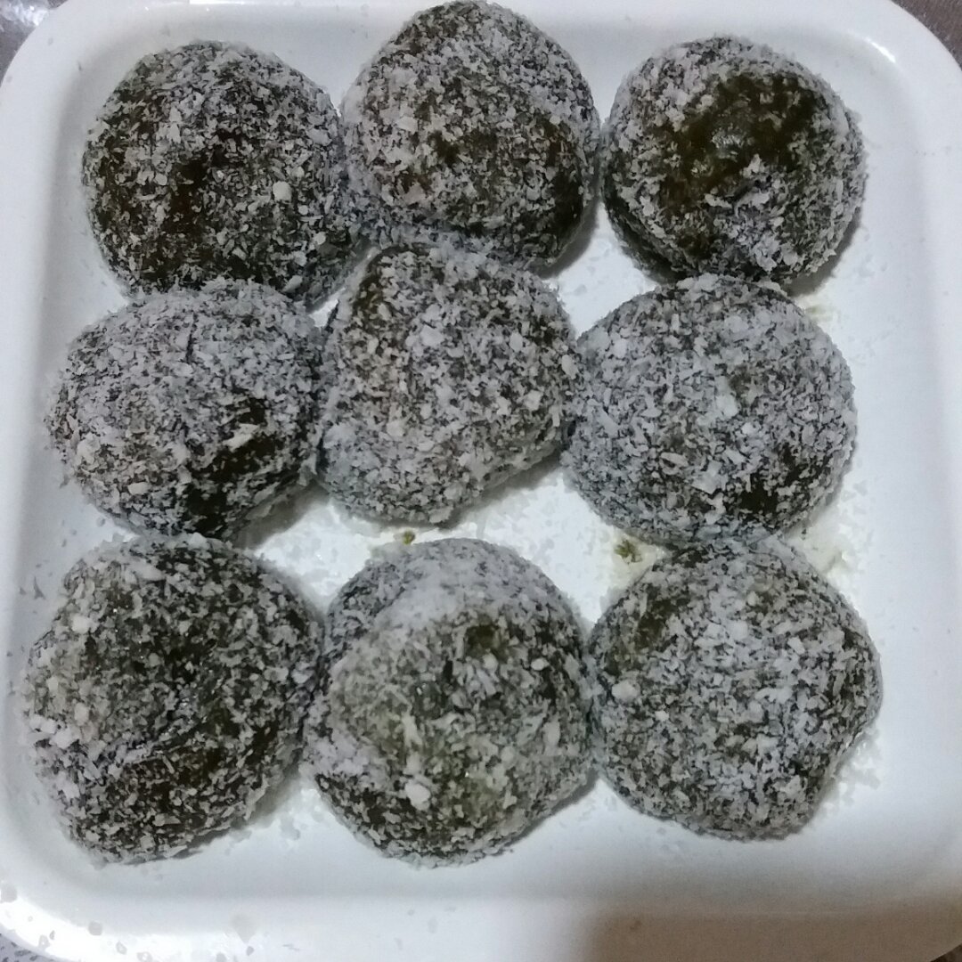 抹茶红豆糯米糍