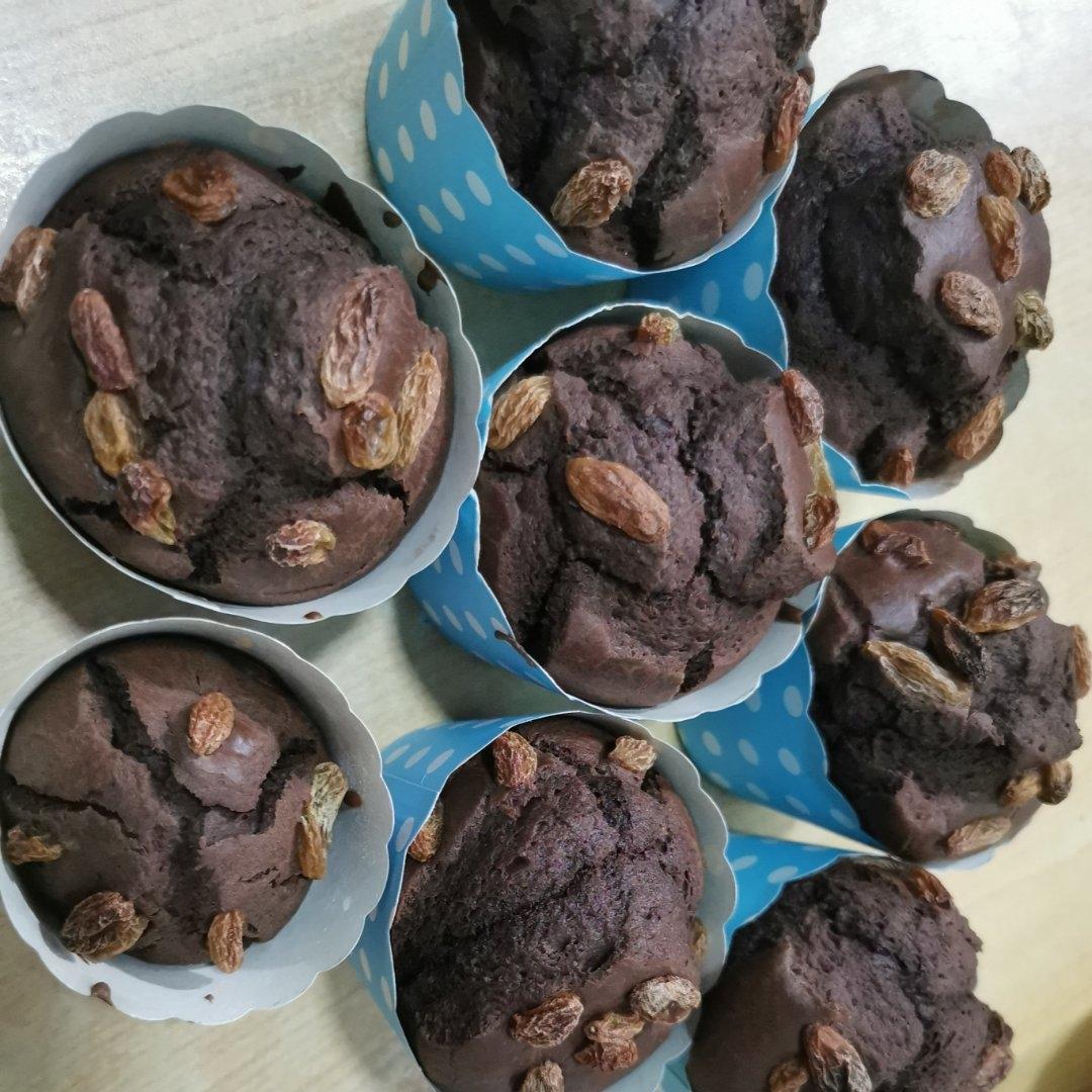 免打发❗搅一搅就能成功的巧克力麦芬