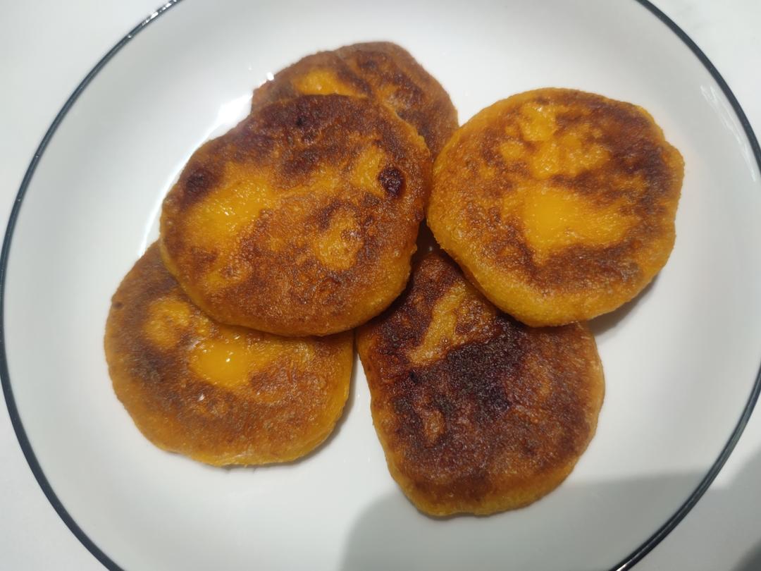 不会变形的南瓜饼