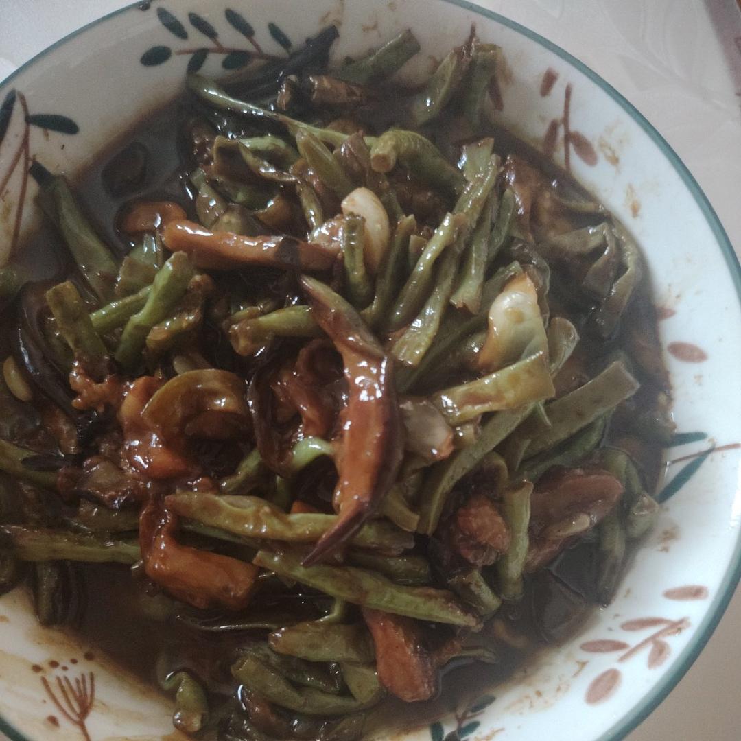 美味可口的豆角烧茄子！原来饭店都是这样做的