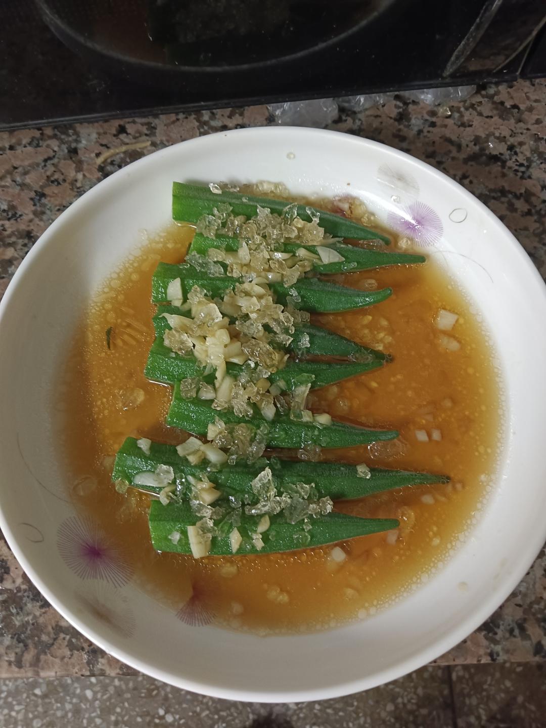蒜蓉秋葵