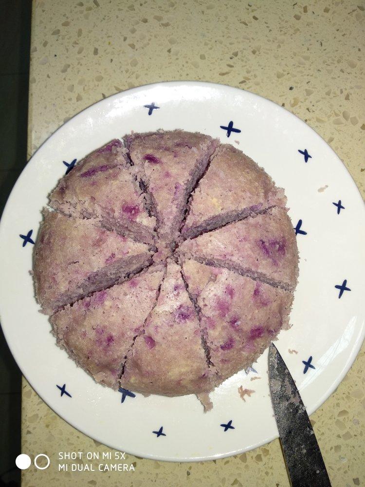 紫薯发糕 宝宝辅食食谱