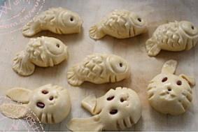 花色面包的做法 步骤8