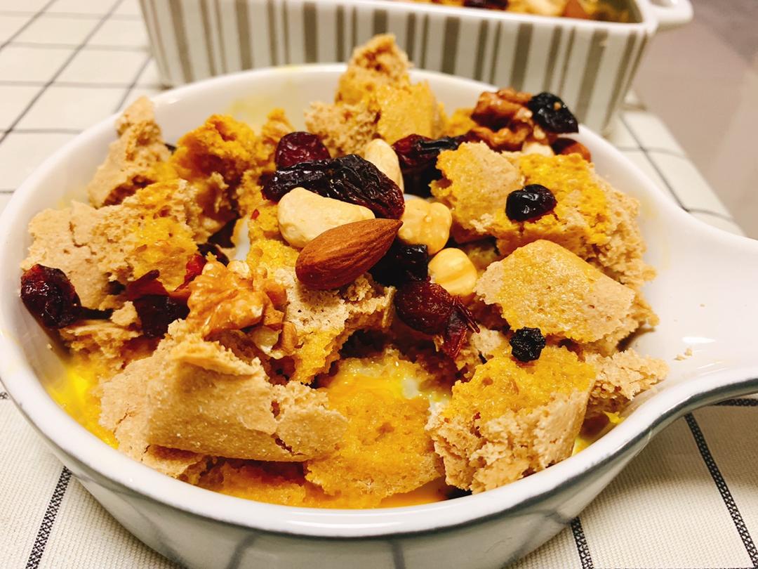 鸡蛋牛奶吐司布丁