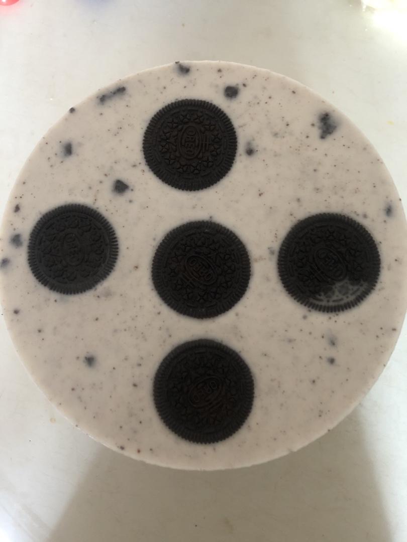 蓝莓慕斯{免烤版}