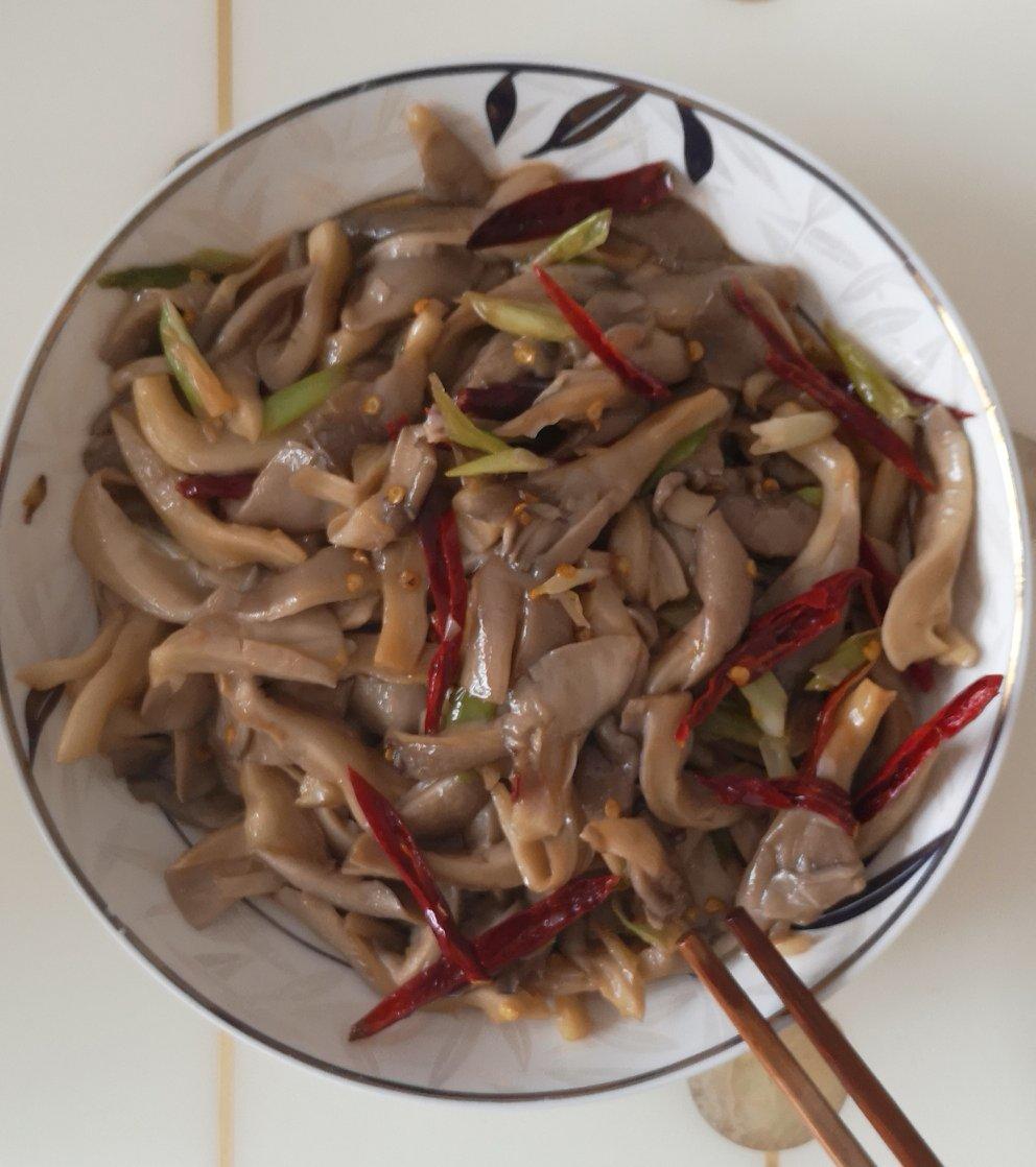 celentino做的酸辣蘑菇