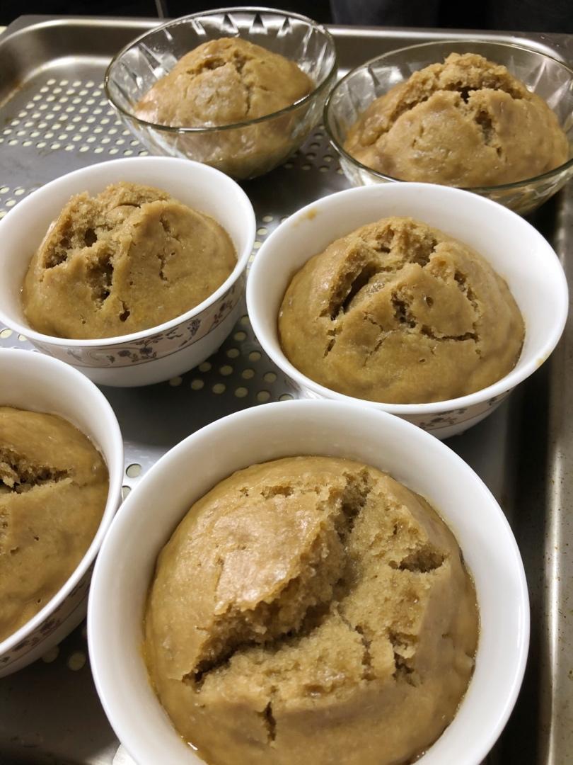 红糖（黑糖）发糕