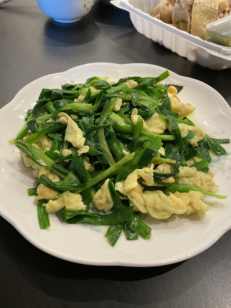 韭菜炒鸡蛋——三分钟快手下饭菜 掌握火候的秘诀