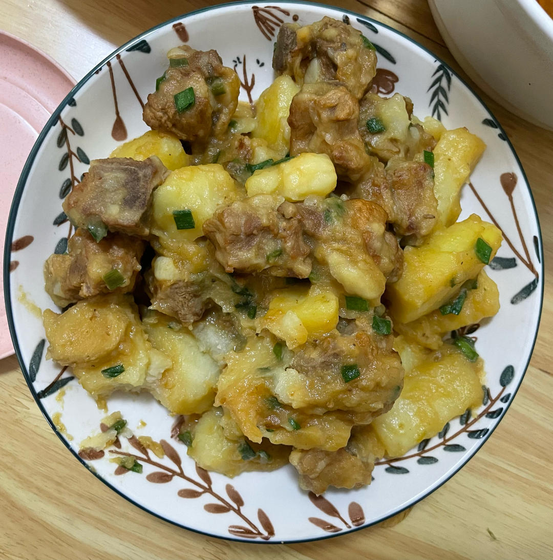 红烧排骨土豆