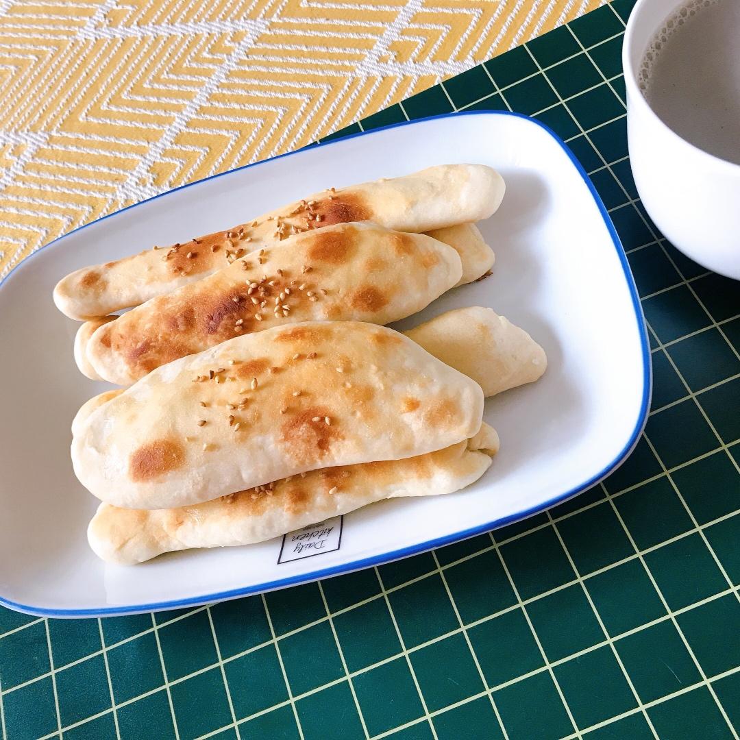 不用发面，简单易做，酥脆可口的空心糖烧饼