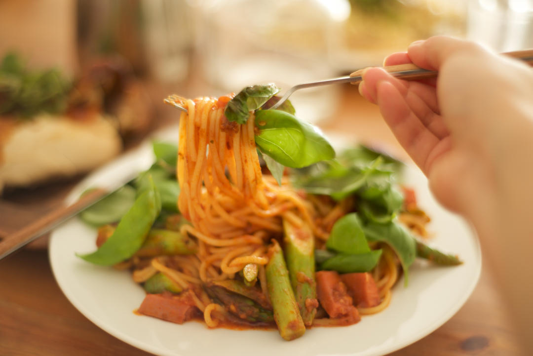 培根番茄意大利面