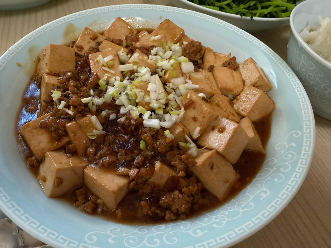 肉末嫩豆腐｜嫩滑口感爽口！这道快手菜超级下饭！！（减脂少油版）