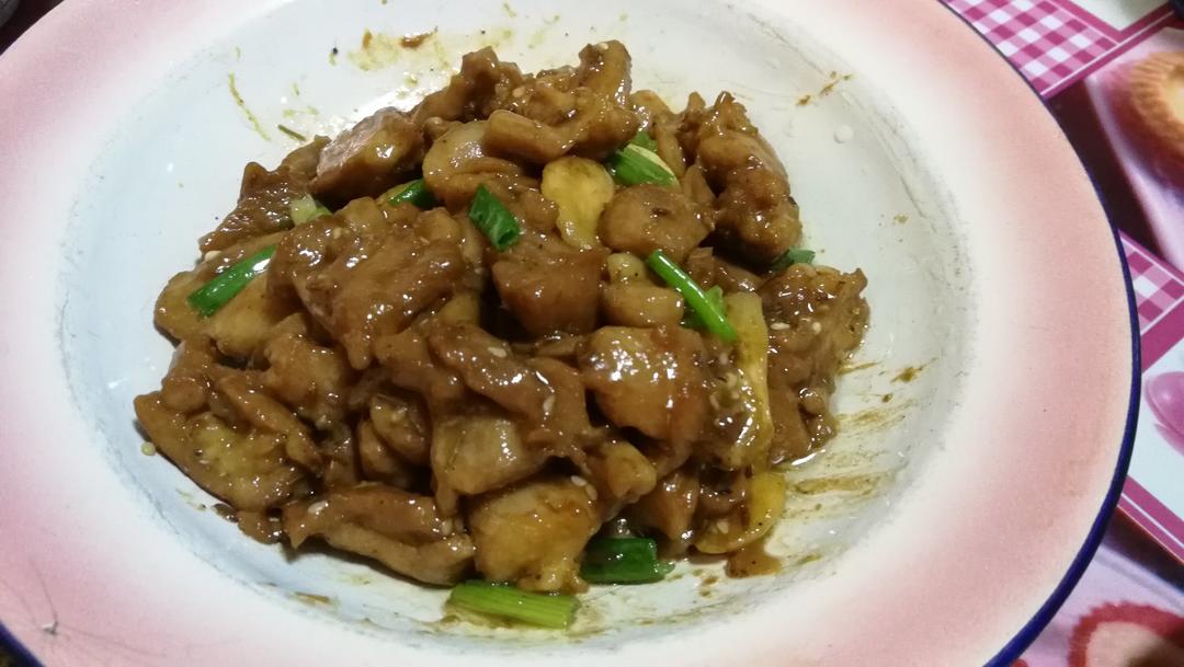 孜然蒜香鸡胸肉