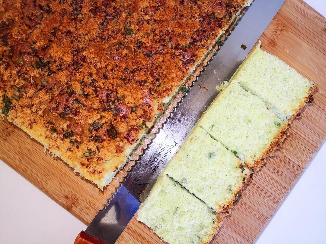 香葱海苔肉松咸蛋糕🍰