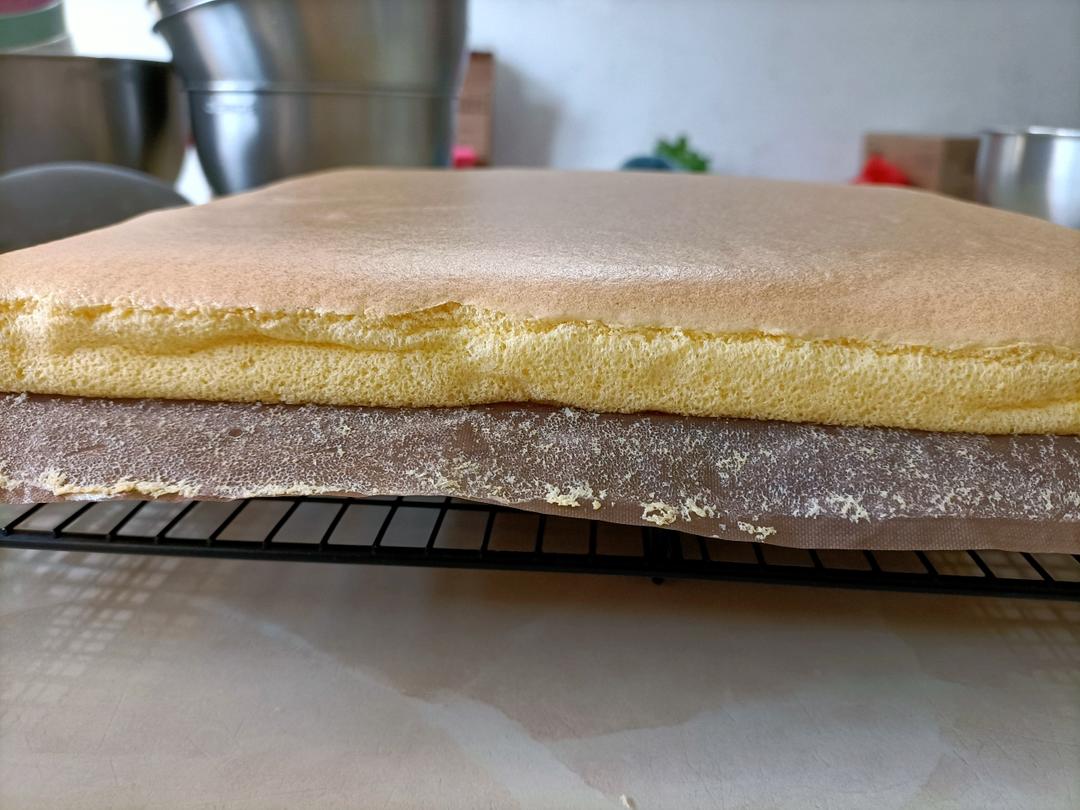 日式招牌鲜奶油蛋糕卷(瑞士卷)