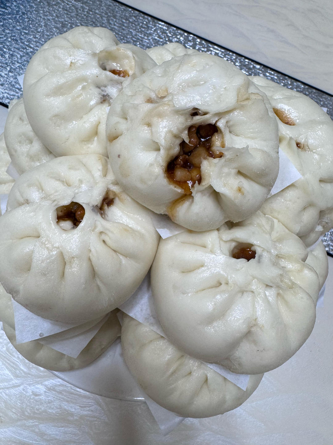 解密水光肌㊙️爆汁叉烧包（全视频）