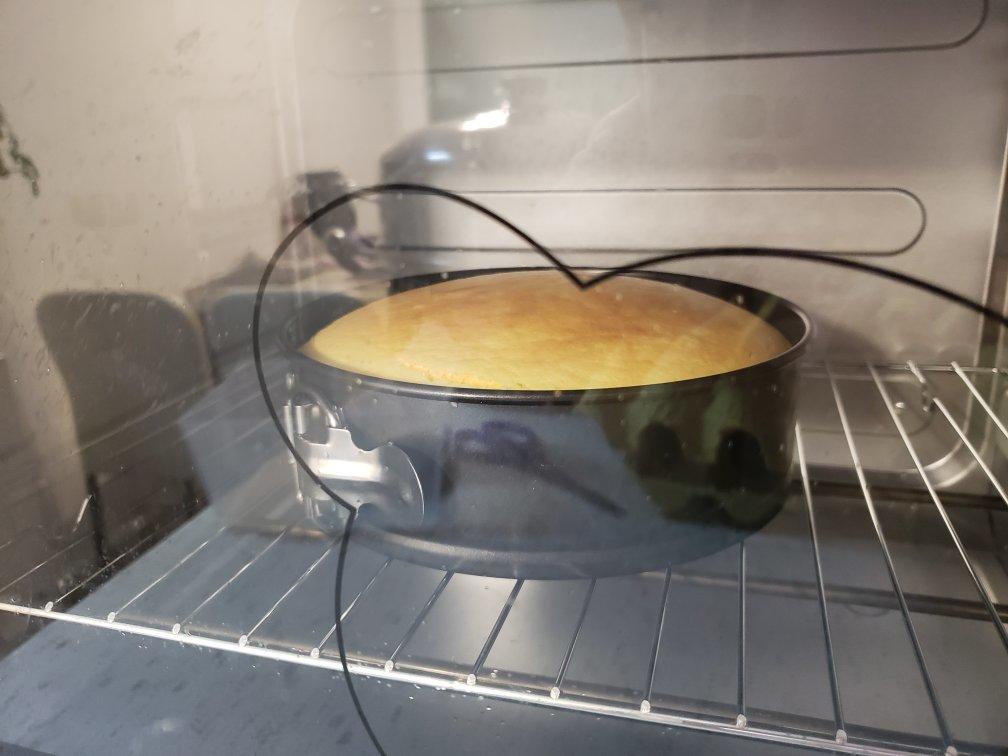 6寸原味戚风蛋糕