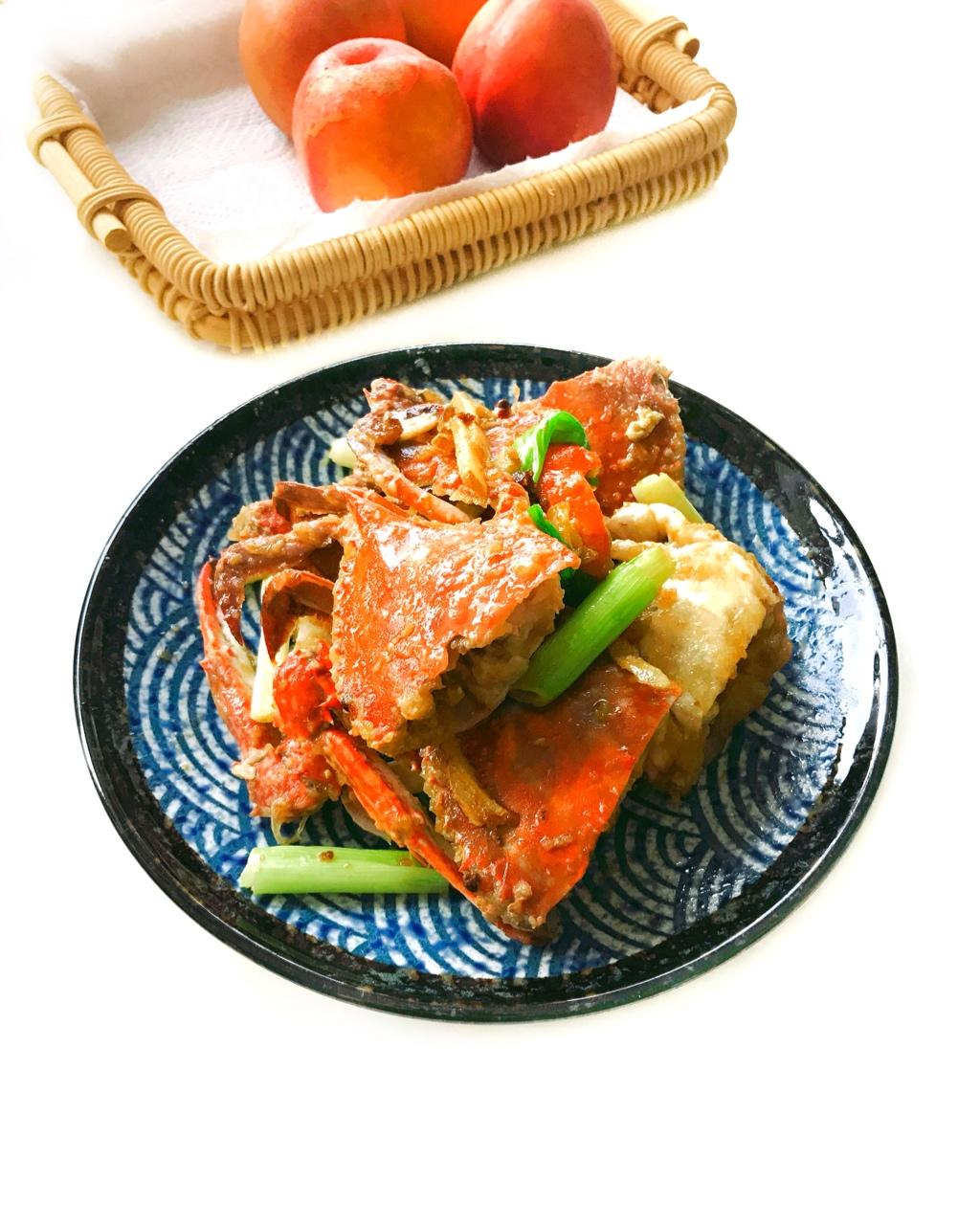 葱姜炒蟹 Fried Crabs