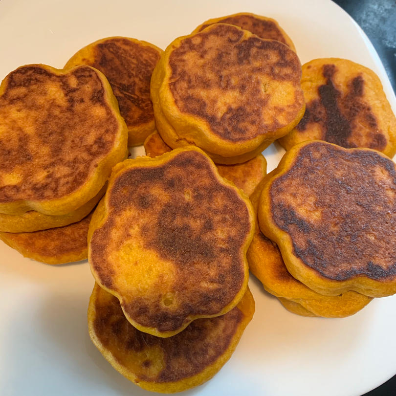 紫薯南瓜饼