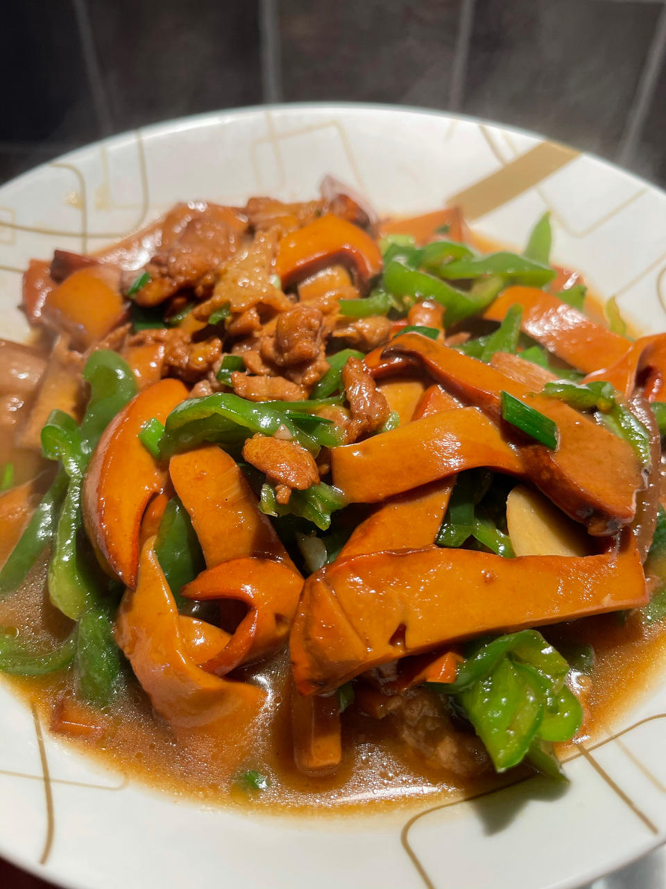 kesia做的爆炒牛肝菌