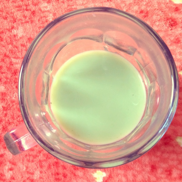 抹茶牛奶