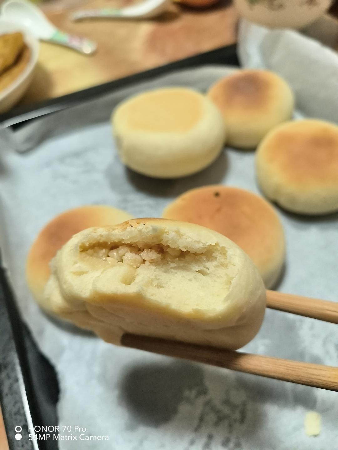 花生馅喷香小面包