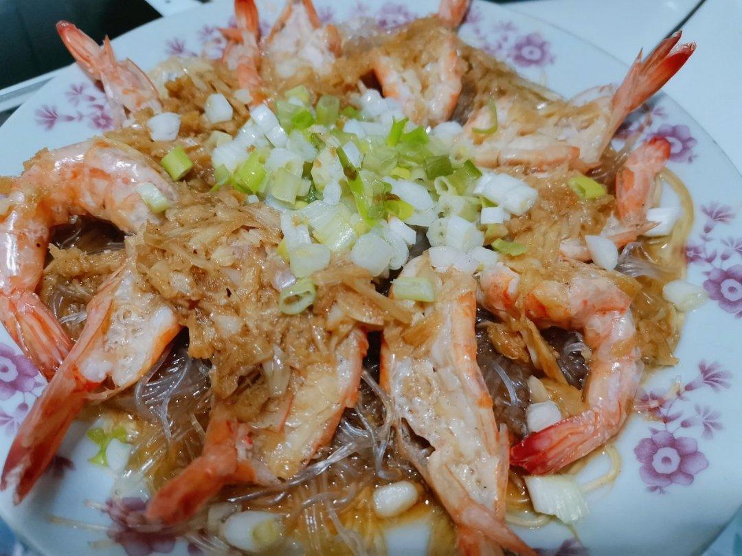 蒜蓉粉丝蒸大虾